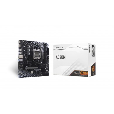 Placa de baza BIOSTAR A620MT / AM5 / A620 / DDR5 / mATX