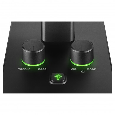 Boxe 2.0 SVEN G600 / 30W RMS, Bluetooth / 2xAUX/ Black