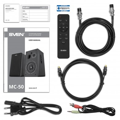 Boxe 2.0 SVEN MC-50/ 210W RMS/ Bluetooth/ HDMI Arc/ optical