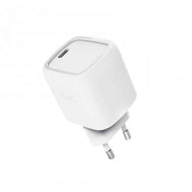Incarcator USB-C GaN USB-C GaN Trust Maxo 30W, White