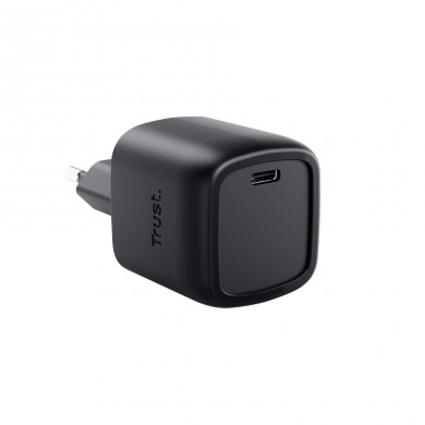 Incarcator USB-C GaN Trust Maxo 30W, Black
