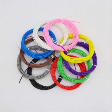 Gembird Low temperature PCL filament set for 3D Pen, 10 colors, 0.15 kg, 1.75 mm