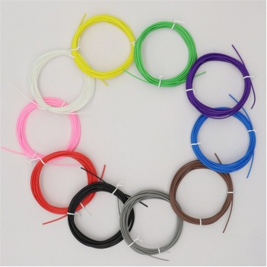 Gembird Low temperature PCL filament set for 3D Pen, 10 colors, 0.15 kg, 1.75 mm