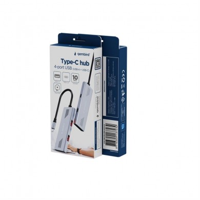 USB Type-C Hub Gembird UHB-CM-U310-A2C2-01/ 2xUSB-A/ 2xUSB-C 3.2(Gen 2) USB Type-C Hub Gembird UHB-CM-U310-A2C2-01/ 2xUSB-A/ 2xUSB-C 3.2(Gen 2)