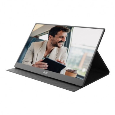 15.6&rdquo; Monitor AOC 16T20E2 / Portable / 4ms/ Black