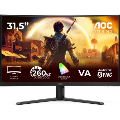 31.5” Monitor Gaming AOC C32G42ZE/ Curved / 260Hz 31.5” Monitor Gaming AOC C32G42ZE/ Curved / 260Hz