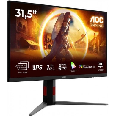 31.5&rdquo; Monitor Gaming AOC U32G4U / 4K/ 0.5ms/ 320Hz/ Black