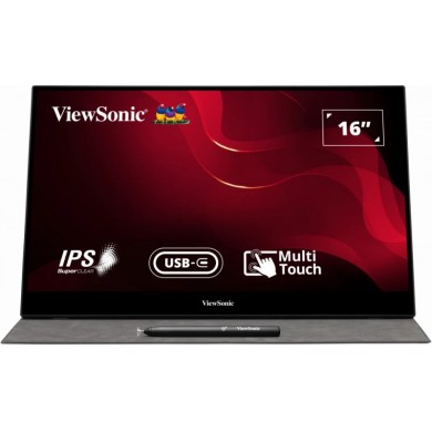 15.6&rdquo; Monitor Touch Portabil VIEWSONIC TD1655 / 6.5ms / Black