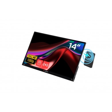 14.0&rdquo; Monitor Touch Portabil VERBATIM Light 14&rdquo;  / 6ms / Black