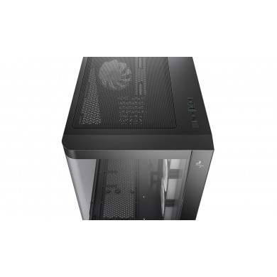 Carcasa DEEPCOOL CG530U 4F / w/oPSU / Side panel / 4x A-RGB 120mm / ATX