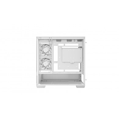 Carcasa DEEPCOOL CG380 3F WH/ w/oPSU / Side panel / 3x 120mm / ATX