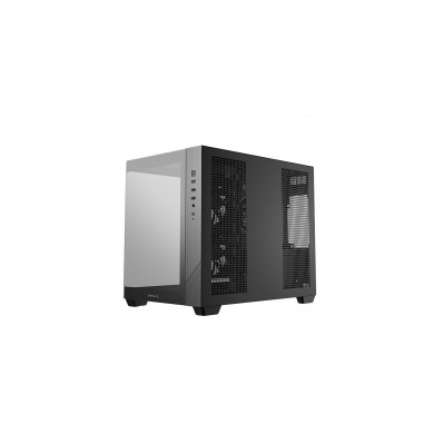 Carcasa DEEPCOOL CG330 3F/ w/oPSU / Side panel / 3x A-RGB 120mm, 1x140mm / ATX