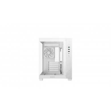 Carcasa DEEPCOOL CG330 3F WH / w/oPSU / Side panel / 3x A-RGB 120mm, 1x140mm / ATX