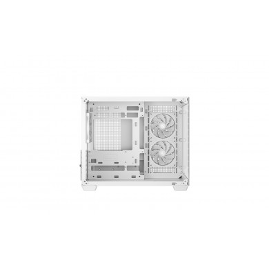 Carcasa DEEPCOOL CG330 3F WH / w/oPSU / Side panel / 3x A-RGB 120mm, 1x140mm / ATX
