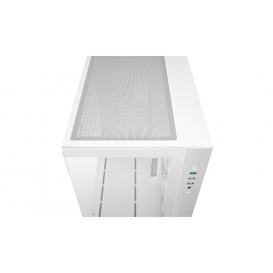 Carcasa DEEPCOOL CG330 3F WH / w/oPSU / Side panel / 3x A-RGB 120mm, 1x140mm / ATX