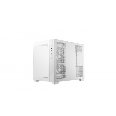 Carcasa DEEPCOOL CG330 3F WH / w/oPSU / Side panel / 3x A-RGB 120mm, 1x140mm / ATX