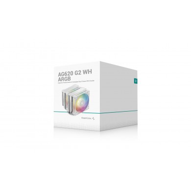 Sisteme de racire cu aer DEEPCOOL AG620 G2 ARGB WH/ Universal / 260W / 500~2200rpm/ <30.93 dB(A)/ 68.85 CFM