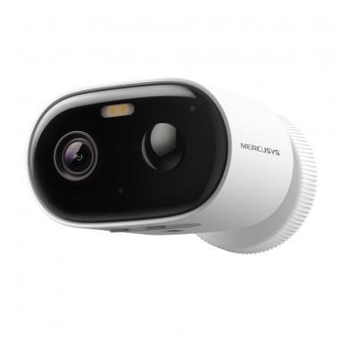 Camera de exterior inteligenta, alimentata cu baterii MERCUSYS MC410, White