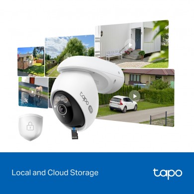 Camera de supraveghere pentru exterior TP-LINK Tapo C560WS, White