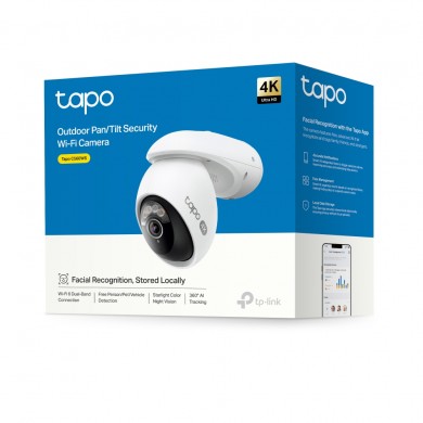 Camera de supraveghere pentru exterior TP-LINK Tapo C560WS, White