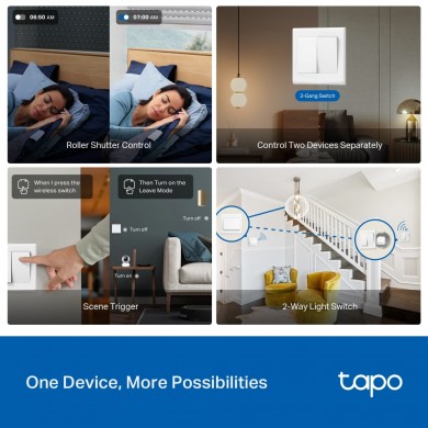 Modul de comutare inteligenta TP-LINK Tapo S112, White