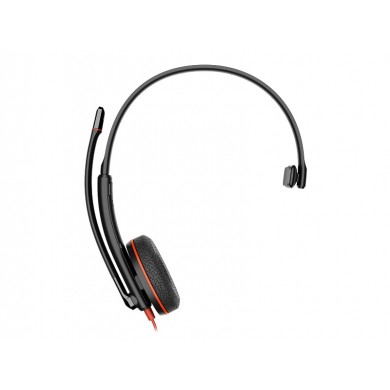 Casti monoaurale Poly Blackwire 3210 / +USB-C/A Adapter