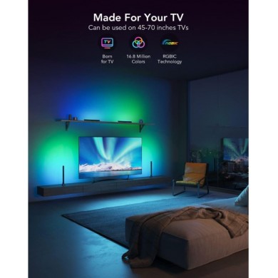 Panouri luminoase pentru TV (45”-70”) Govee RGBIC Panouri luminoase pentru TV (45”-70”) Govee RGBIC