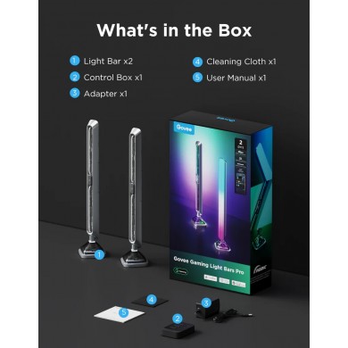 Bare luminoase Gaming Govee Gaming Light Bars Pro