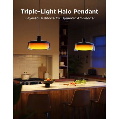 Lampa inteligenta de tavan GOVEE Pendant Light  Round 15&rdquo;