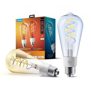 Bec inteligent Edison GOVEE ST64  (2Packs)  E27