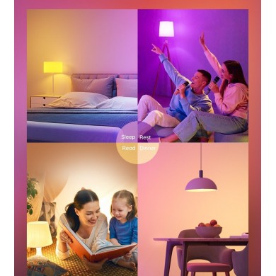 Bec LED inteligent GOVEE RGBWW (1 Pack) E27
