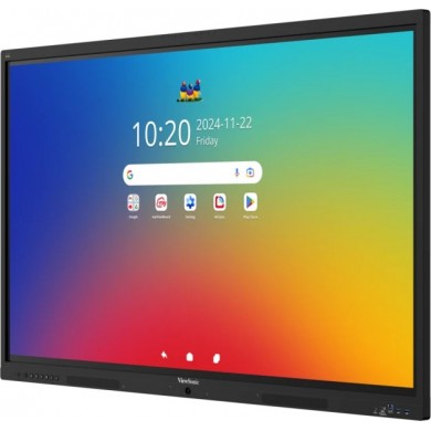 65&rdquo; Smart interactive display ViewSonicIFP6535-1-3C/ + Wi-Fi Bundle/ 4K/ 8GB RAM/ 128GB