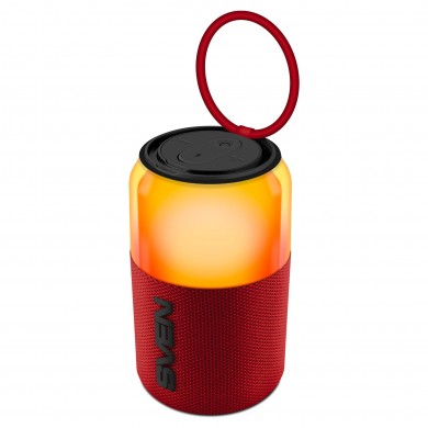 Boxa portabila SVENPS-130 / 12W / Bluetooth / 1800 mAh/ Red