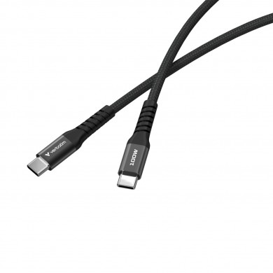 Cablu Magnetic USB-C to USB-C Verbatim Sync & Charge Magnetic 100W / 2 m