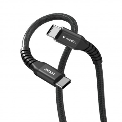Cablu Magnetic USB-C to USB-C Verbatim Sync & Charge Magnetic 100W / 2 m