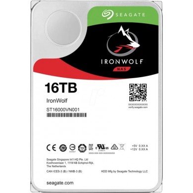 3.5&rdquo; HDD  Seagate IronWolf ST16000VN001 / 16.0TB / 7200rpm / 256MB