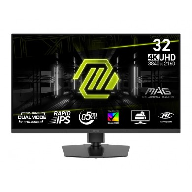 31.5&rdquo; Monitor Gaming MSI MAG 321UPD E14/ 4K / 1ms / 320Hz