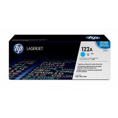HP 122A (Q3961A) Cyan Cartridge for HP LaserJet 2840, 2550, 2820, 4000 p.