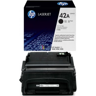 HP 42A (Q5942A) Black Cartridge for HP LaserJet 1240, 4250, 4250N, 4250TN, 4250DTN, 4350, 4350TN, 4350DTN, 4350N, 10000 p.
