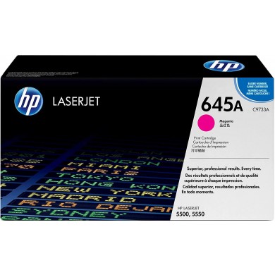 HP 645A (C9733A) Magenta Cartridge for HP LaserJet 5550, 5500, 12000 p.
