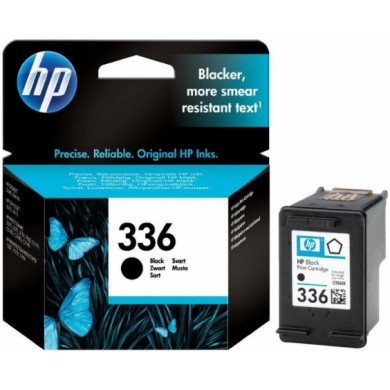 HP 336 (C9362EE) Black Ink Cartridge (5ml) for HP DeskJet 5440/5432/D4160, HP PSC 1510/343/348, HP OfficeJet 6310/6313 210 pages.