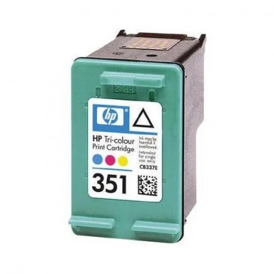 HP 351 (CB337EE) Tri-color Ink Cartridge for HP DESKJET D4260, D4360 OFFICEJETJ5730, J5780, J5785, J4610, J6415, J6424, PHOTOSMART C4205, C4270, C4272, C4280, C4340, C4380, C4390, C4424, C4472, 170 p.