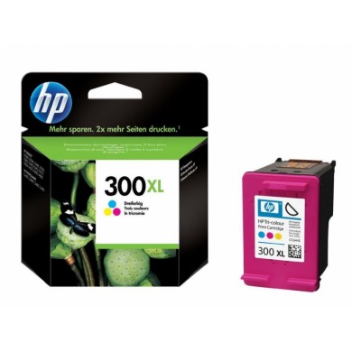 HP 300XL (CC644EE) High Yield Ink color Cartridge,  for HP DeskJet D 1600 Series, 440 p.