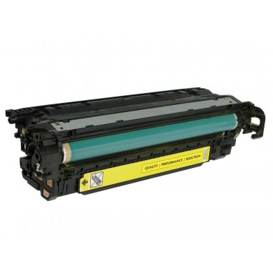 HP 504A (CE252A) Yellow Cartridge for HP LaserJet CP3525, CP3525n, CP3525dn, CP3525x, CM3530, CM3530fs, 7000 p.