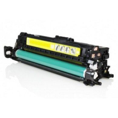 HP 504A (CE252A) Yellow Cartridge for HP LaserJet CP3525, CP3525n, CP3525dn, CP3525x, CM3530, CM3530fs, 7000 p.