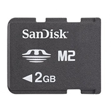 SanDisk 2GB Memory Stick Micro M2 Card Retail