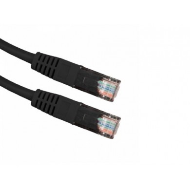 UTP Cat.5e Patch cord, 2m, Black