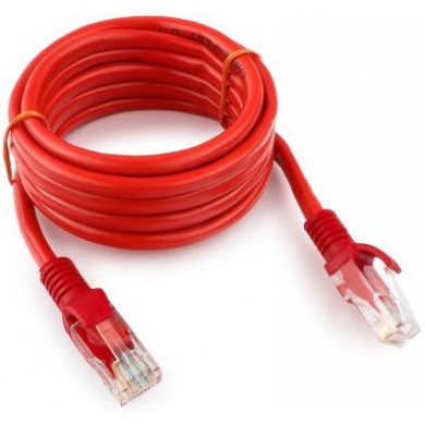 UTP Cat.5e Patch cord, 3m, Red