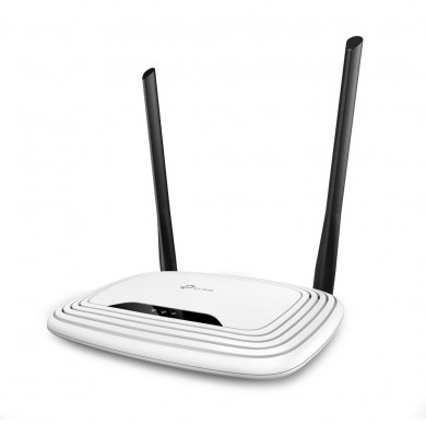 Wireless Router TP-LINK TL-WR841N / N300 / Wi-Fi4 / 1 WAN + 4 LAN / 2 fixed antennas