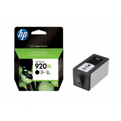 HP 920XL (CD975AE) OfficeJet Ink Cartridge, Black for HP OfficeJet 6000 Printer, 1200 p.